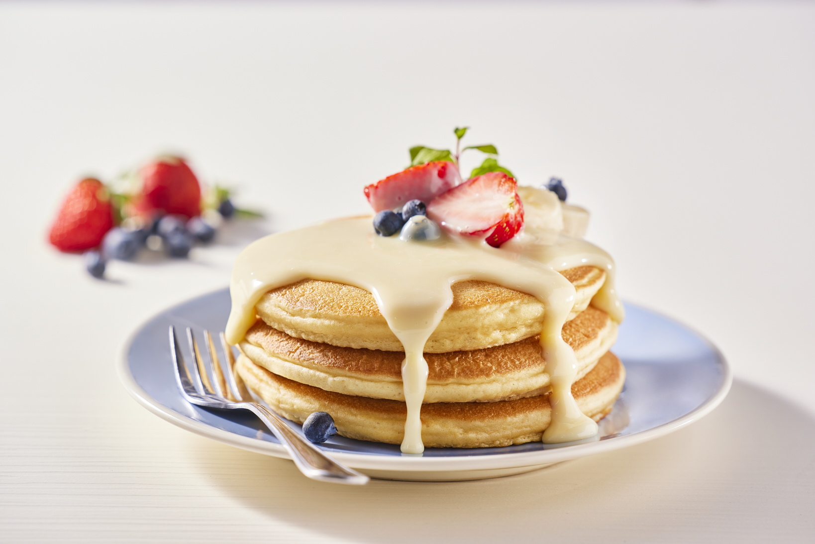 Pancakes y miel