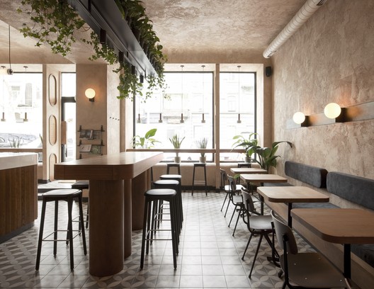 Interior de la cafetería 1