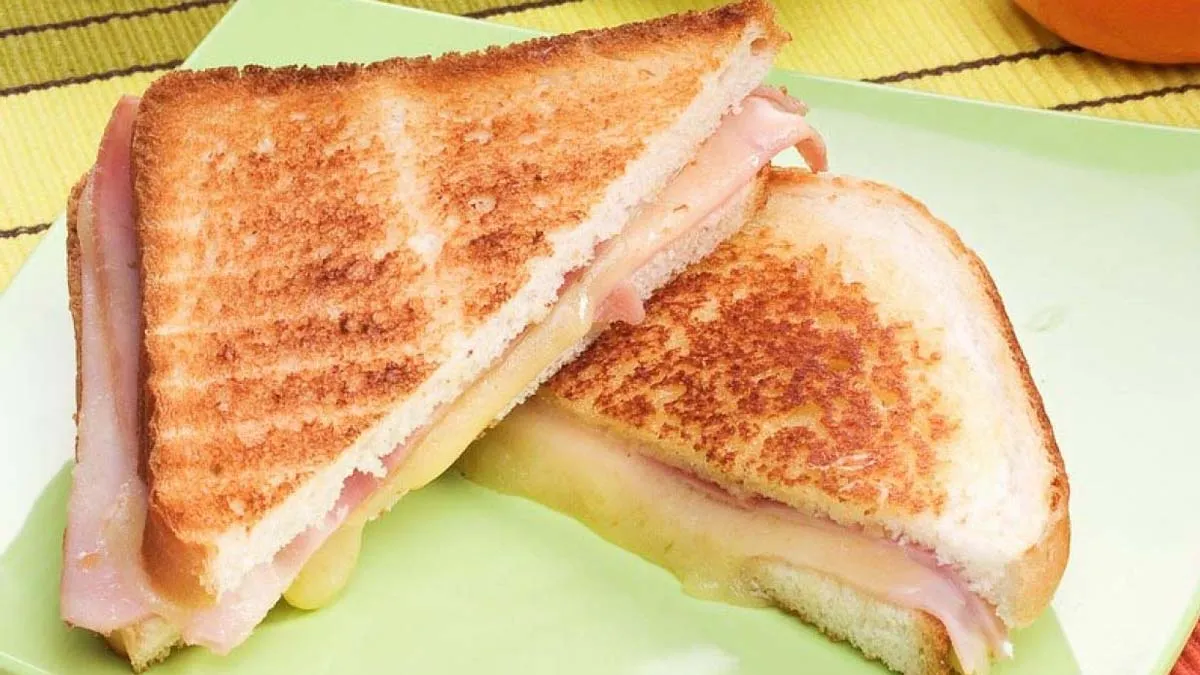 Tostado de jamón y queso